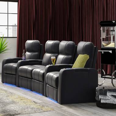 Theater sectional reclining online sofa